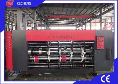 2 Color Flexo Folder Gluer Machine 600*1900 - 1600*2900mm Feed Range