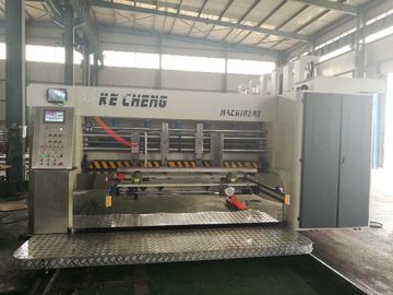 4 Color Printer Slotter Machine / Flexo Printing Machine For Corrugated Carton