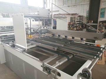 Economic Lead Belt Feeding Corrugated Stitching Machine With Folding Gluing