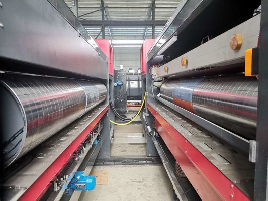 220pcs/Min Corrugated 2mm Two Colour Flexo Printing Machine